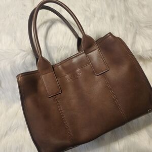Lucky Brand Brown Leather Tote Bag